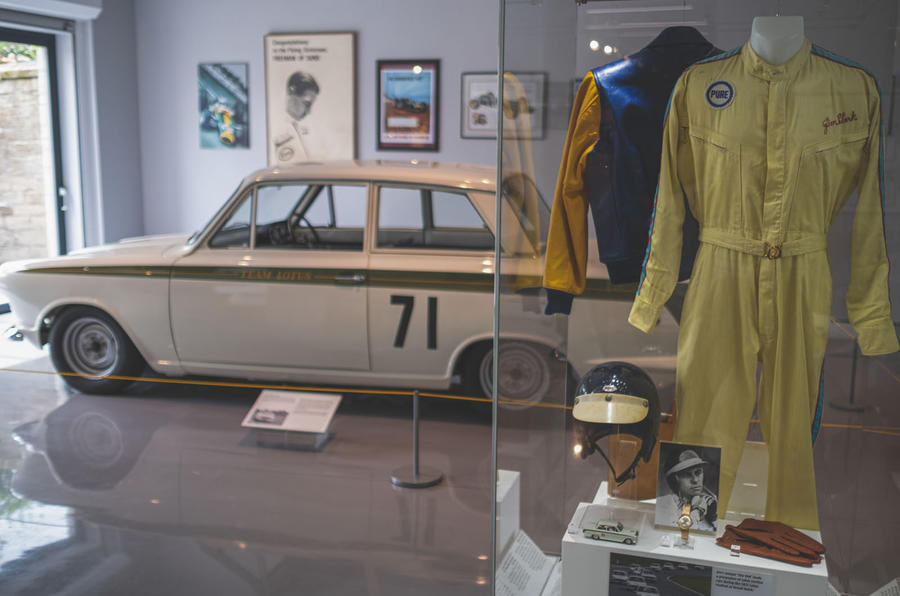Jim Clark Museum preview day - Lotus Cortina 