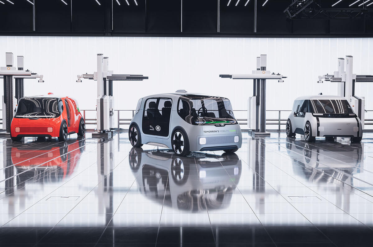 Jaguar Land Rover reveals secret autonomous Project Vector