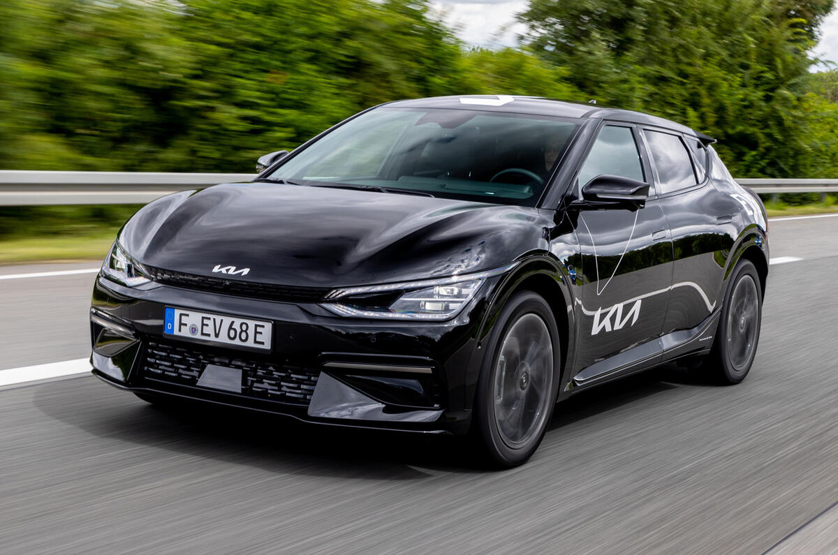 First drive 2022 Kia EV6 prototype review Autocar