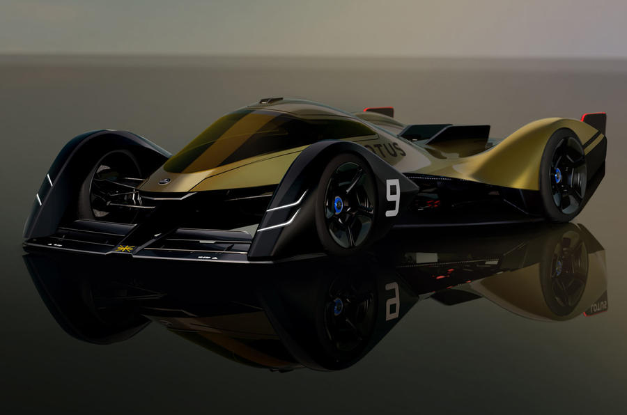 99 Lotus E R9 endurance racer concept official front