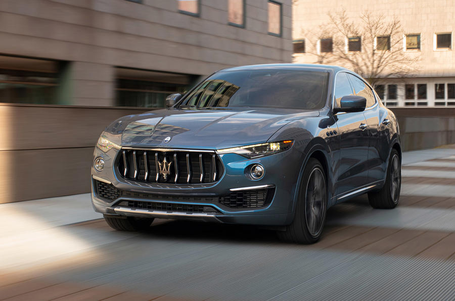 99 Maserati Levante Hybrid 2021 official images hero front