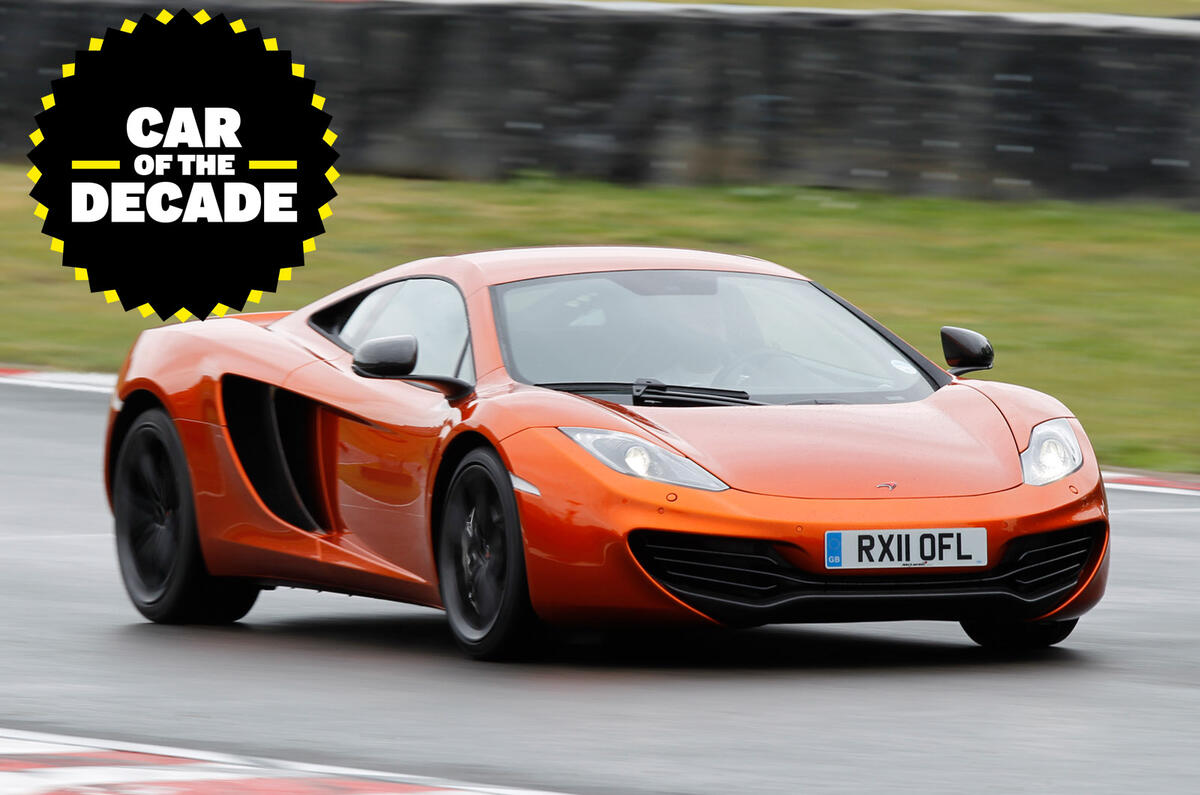 Steve Cropley S Car Of The Decade Mclaren Mp4 12c Autocar