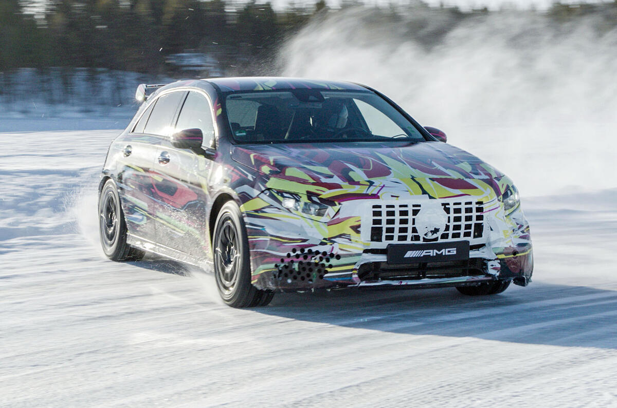 First Ride 2019 Mercedes Amg A45 S Prototype Autocar
