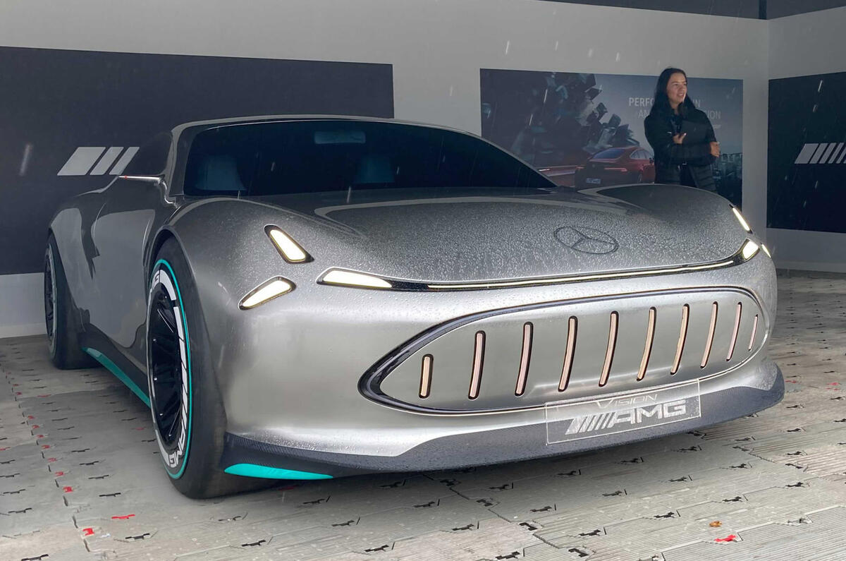 99 mercedes amg vision amg front