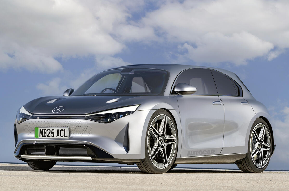 2025 Mercedes AClass EV to be luxurious EQ entry point Autocar