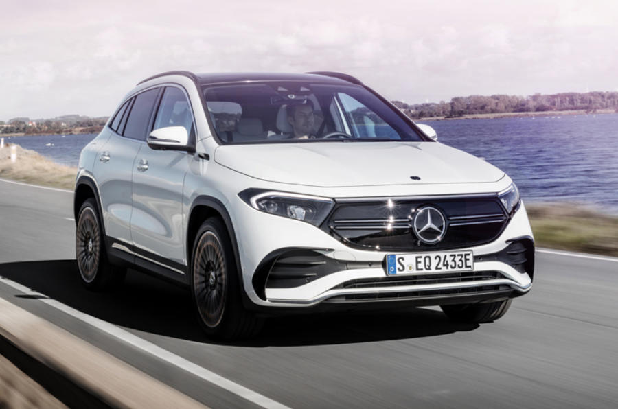 99 Mercedes Benz EQA official images hero front