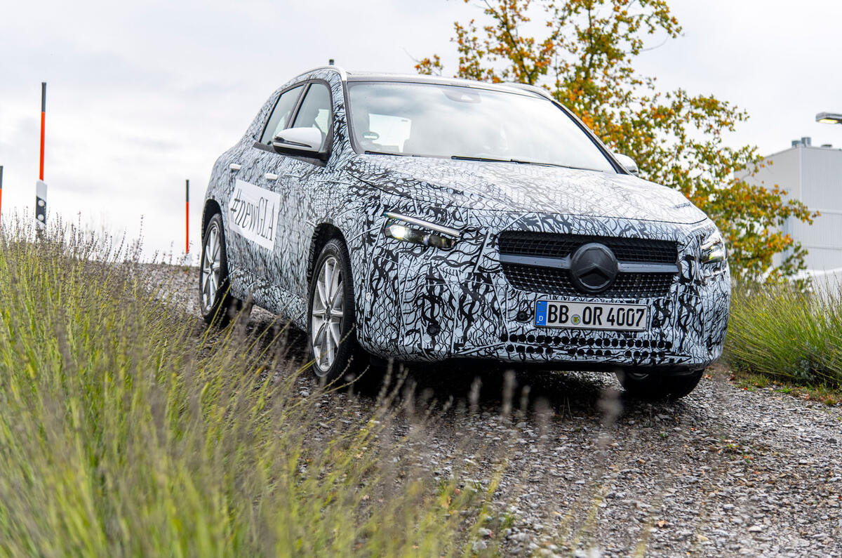 First Ride Mercedes Benz Gla Prototype Autocar