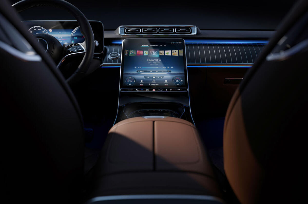 2021 Mercedes-Benz S-Class: new images showcase comfort-focused interior | Autocar