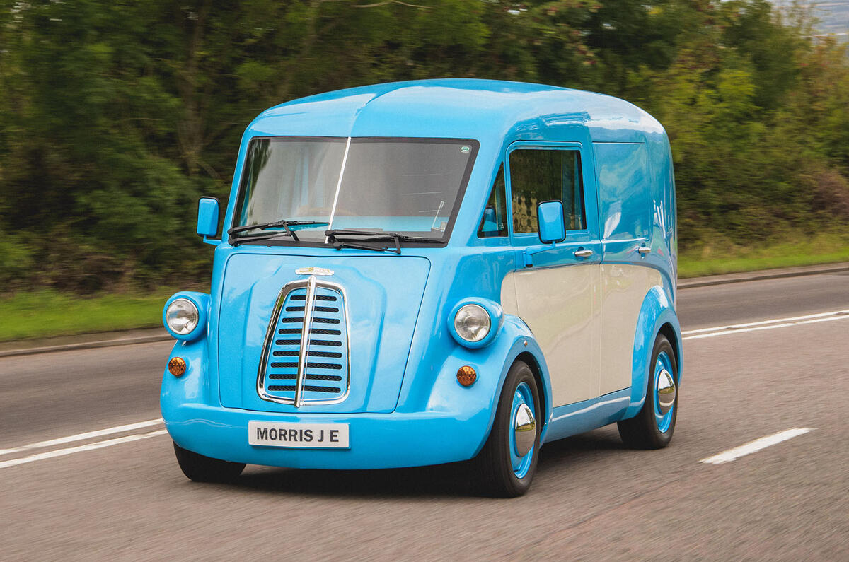 Morris shop electric van