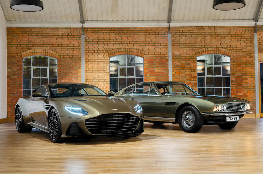 Aston Martin On Her Majesty's Secret Service Superleggera - hero