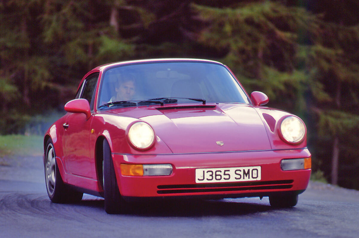 99 porsche 911 carrera rs 964 front slide