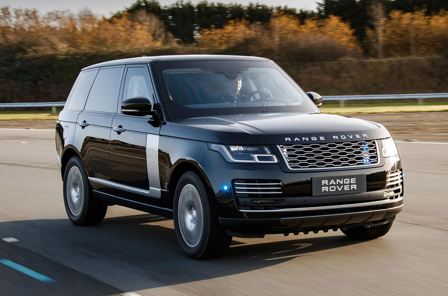 Land Rover Range Rover Sentinel official press images - hero front