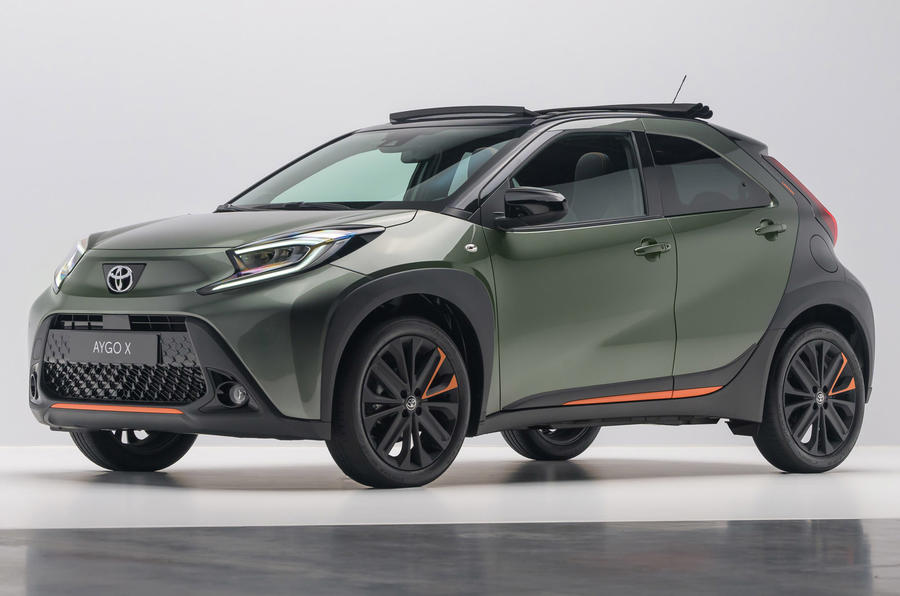 New 2022 Toyota Aygo exterior