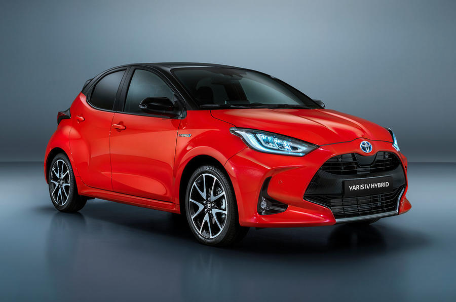 Toyota Yaris 2019 official studio - front