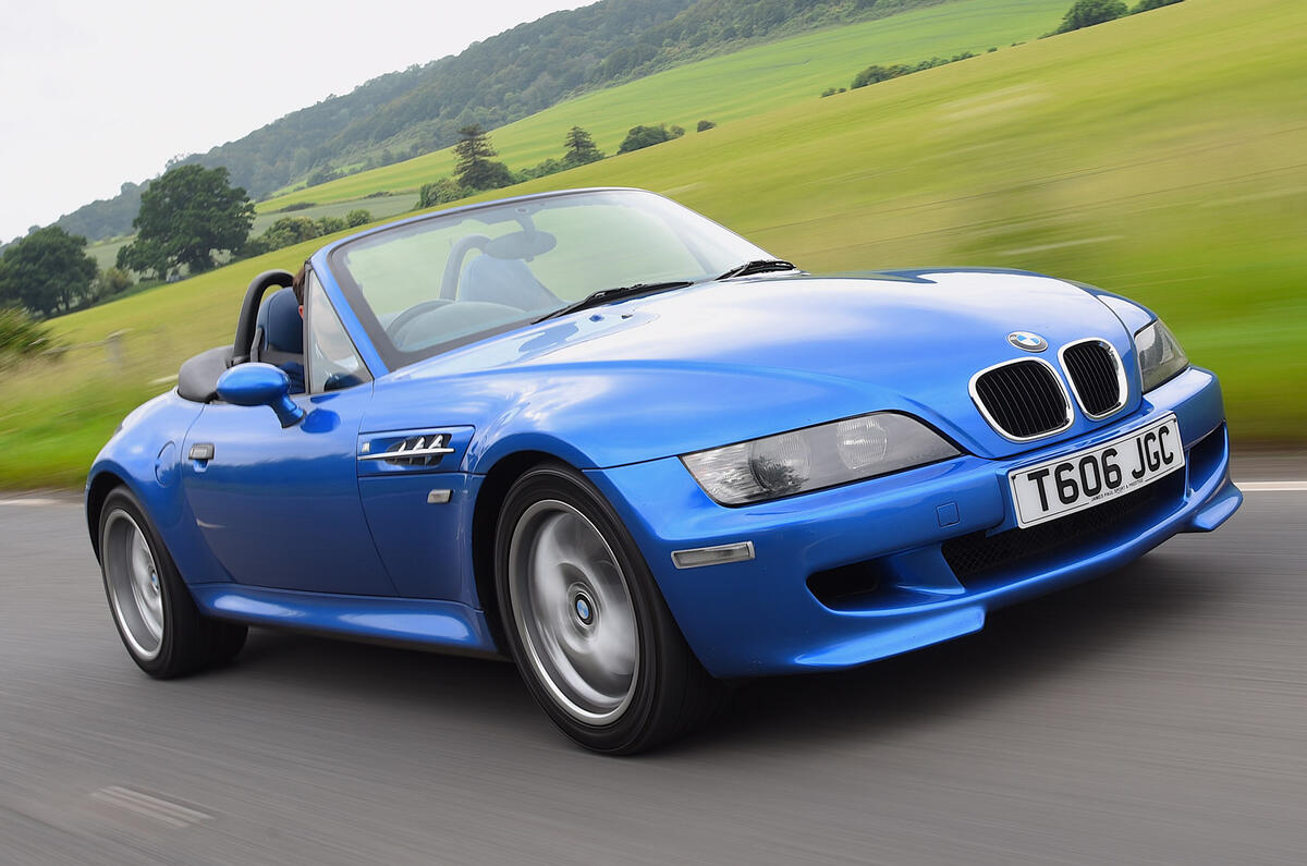 99 UBG BMW Z3M tracking front