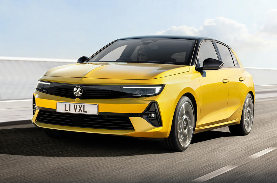 99 Vauxhall Astra 2022 official images lead
