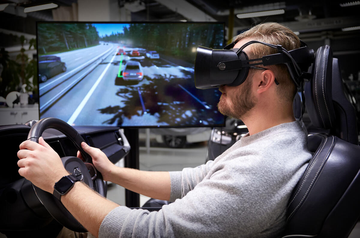 Volvo mixed reality simulator research - lead