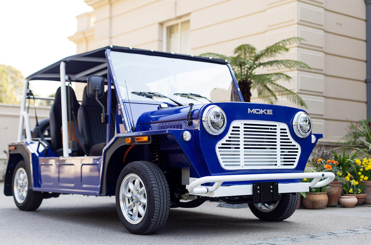 99 Moke front navy blue