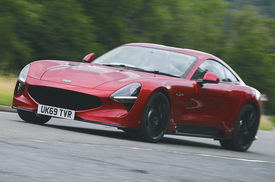99 TVR Griffith front dynamic