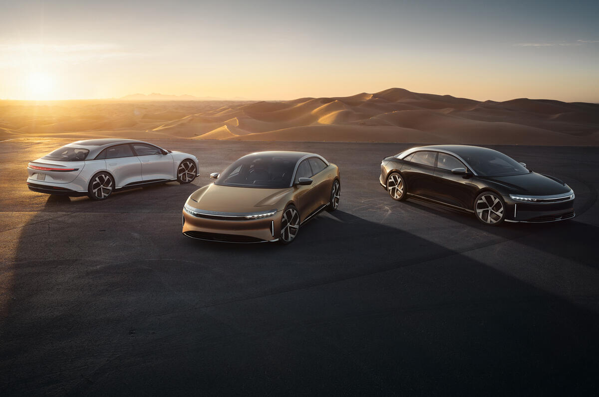 2020 Lucid Air - trio