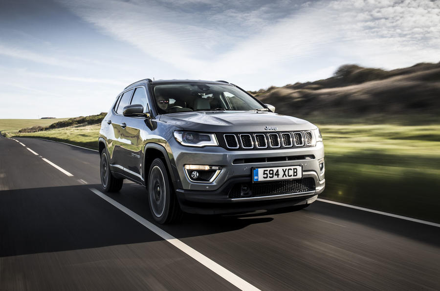 Jeep Compass 2018 UK review hero front
