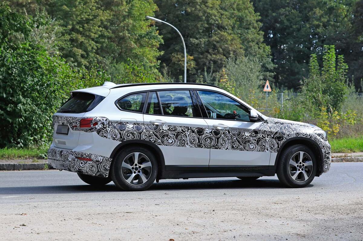 Bmw X1 2019 Facelift Spotted As Hybrid Prototype Autocar