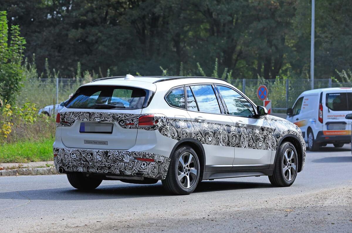 Bmw X1 2019 Facelift Spotted As Hybrid Prototype Autocar