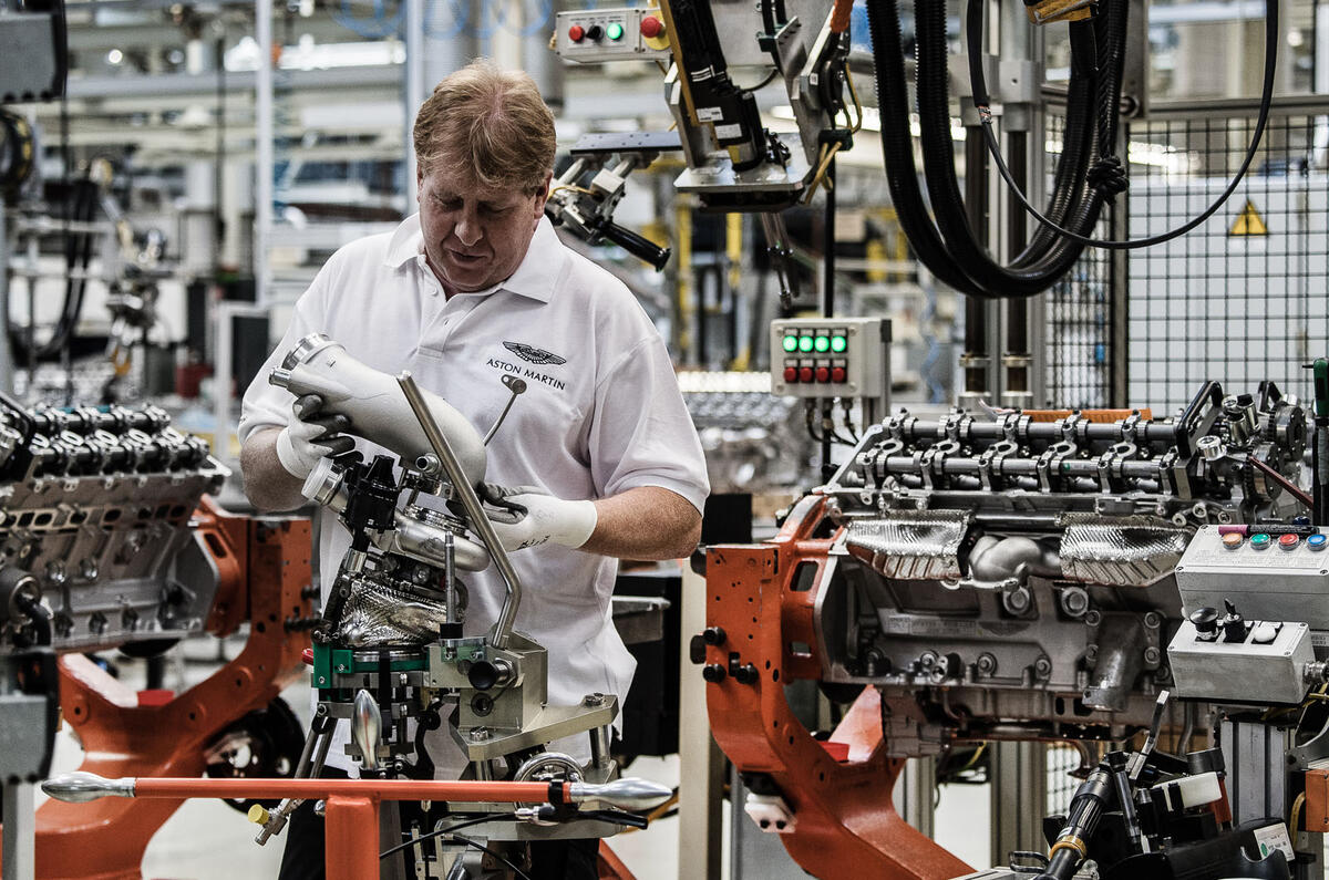 Aston Martin Db11 First All New V12 Engine Built Autocar