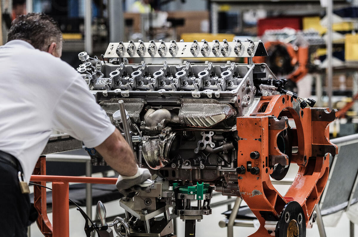Aston Martin Db11 First All New V12 Engine Built Autocar