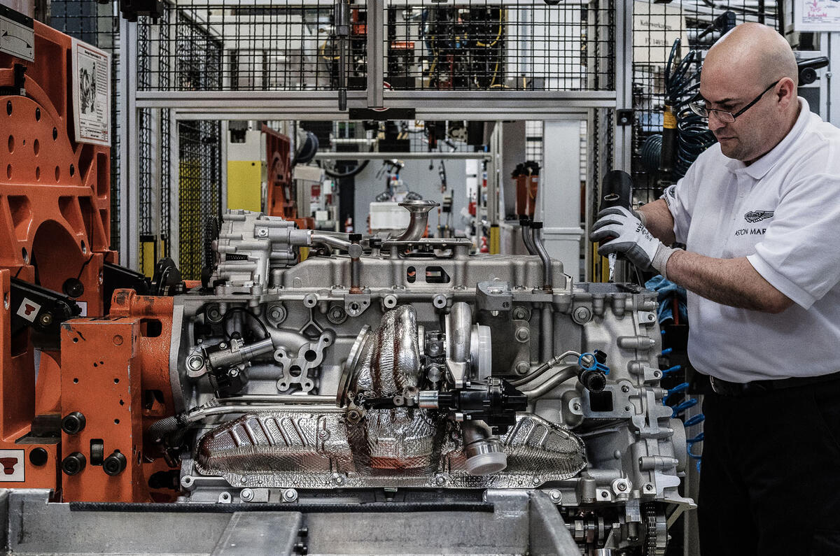 Aston Martin Db11 First All New V12 Engine Built Autocar