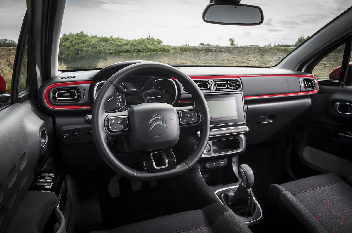 citroen c3 2017 interior