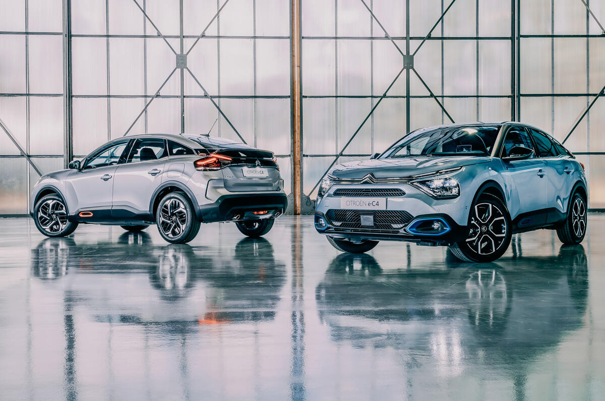 2020 Citroen C4 and e-C4 