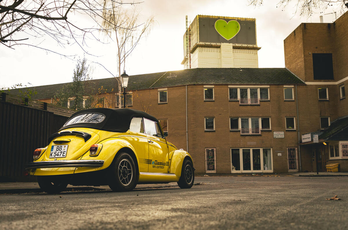 The Grenfell garage electrifying VW s motoring icon Autocar