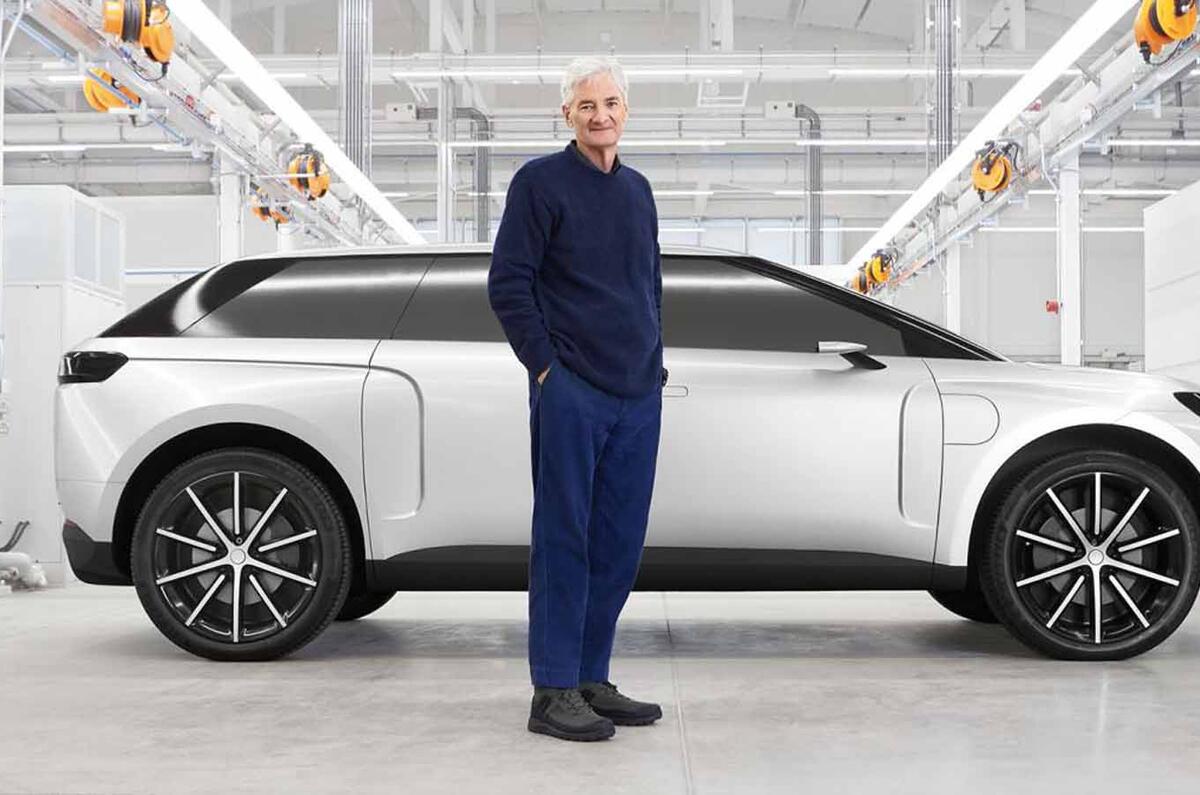 James dyson best sale car
