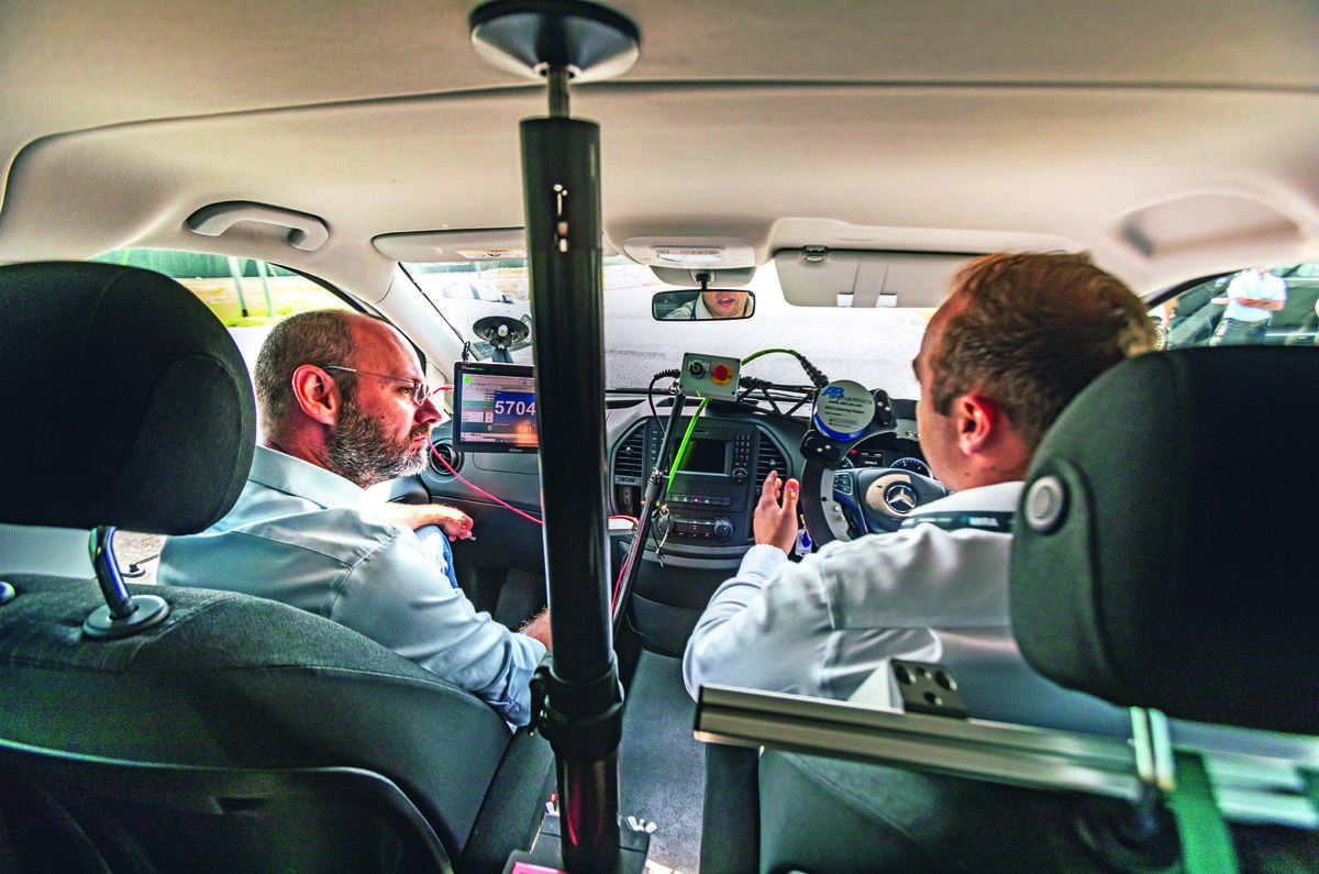 Autocar visits Horiba MIRA