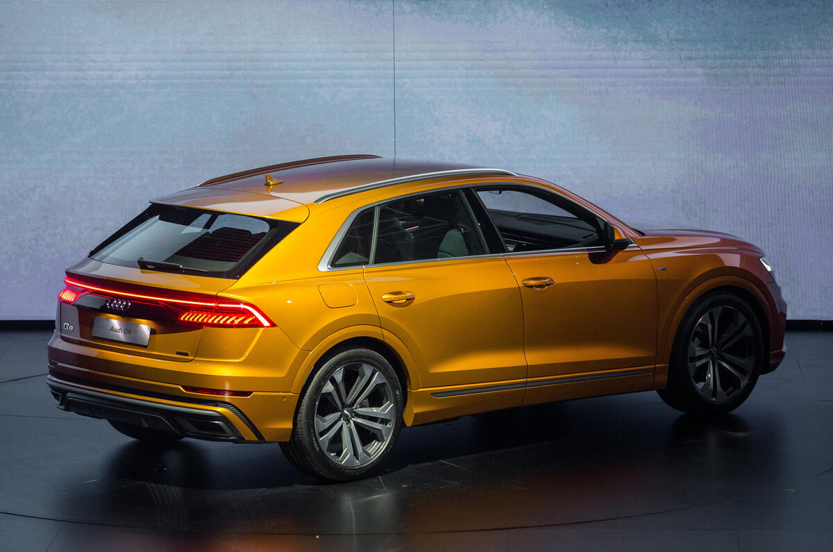 Audi Q8 SUV: Range Rover Sport and BMW X6 rival launched