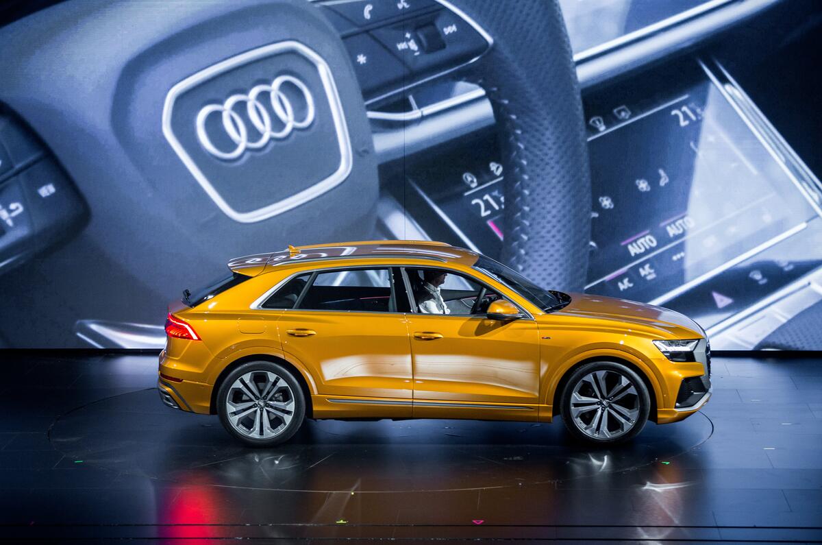 Audi Q8 SUV: Range Rover Sport and BMW X6 rival launched