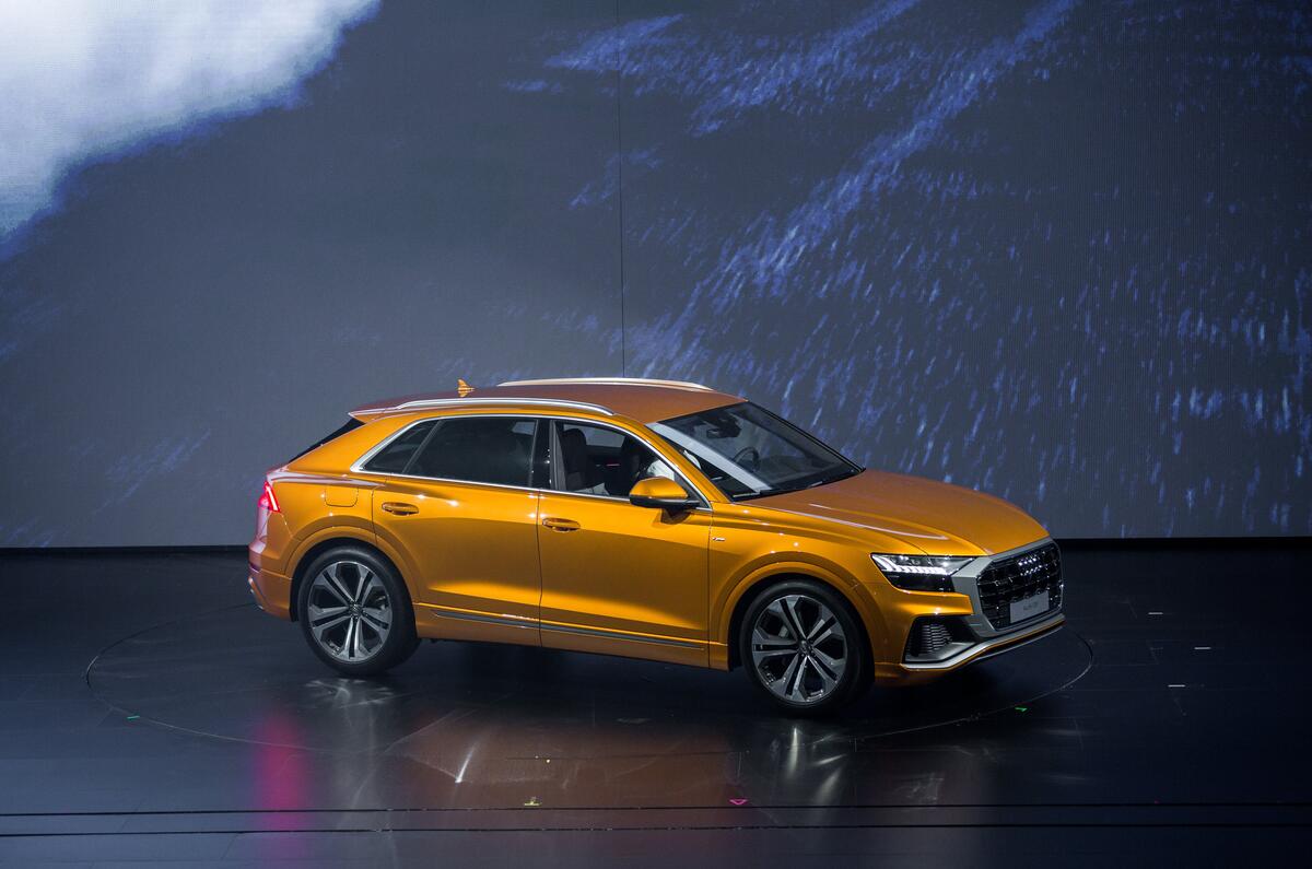 Audi Q8 SUV: Range Rover Sport and BMW X6 rival launched