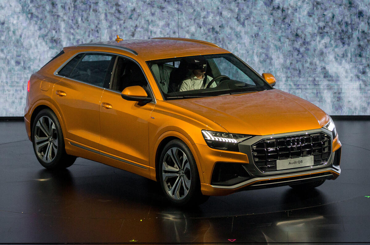 Audi Q8 Suv Range Rover Sport And Bmw X6 Rival Launched Autocar