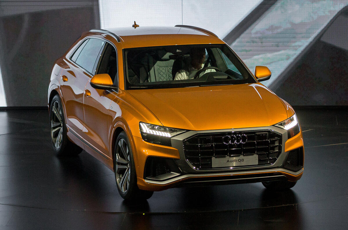 Audi Q8 SUV: Range Rover Sport and BMW X6 rival launched