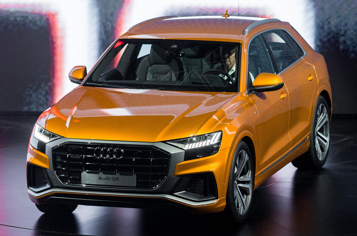 Audi Q8 SUV: Range Rover Sport and BMW X6 rival launched