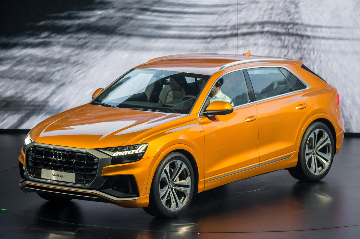 Audi Q8 SUV: Range Rover Sport and BMW X6 rival launched