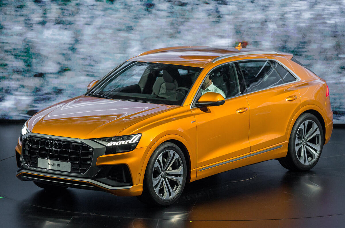 Audi Q8 SUV: Range Rover Sport and BMW X6 rival launched
