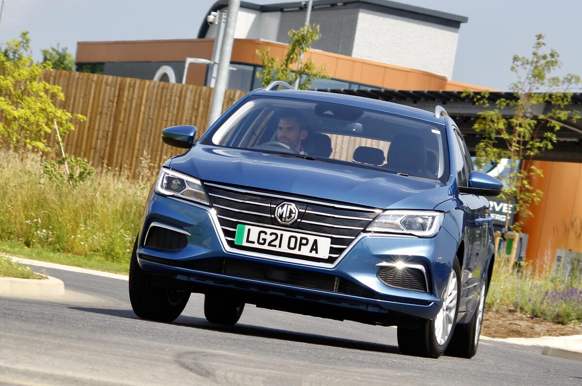 MG 5 SW EV gains bigger battery for 250-mile range | Autocar
