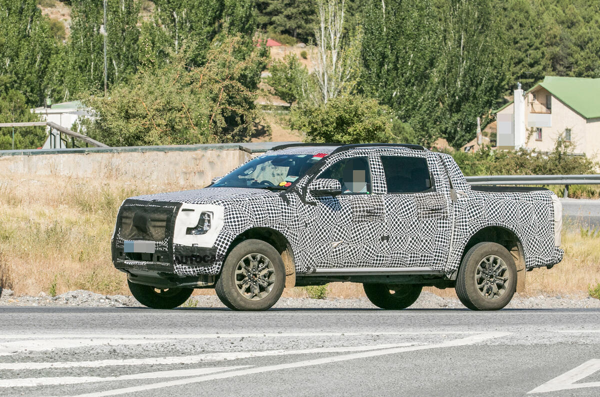 New 2022 Ford Ranger: plug-in hybrid pick up begins testing | Autocar