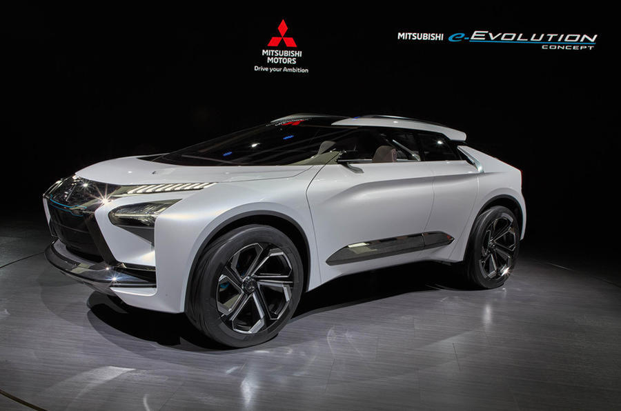 Mitsubishi e-Evolution concept car