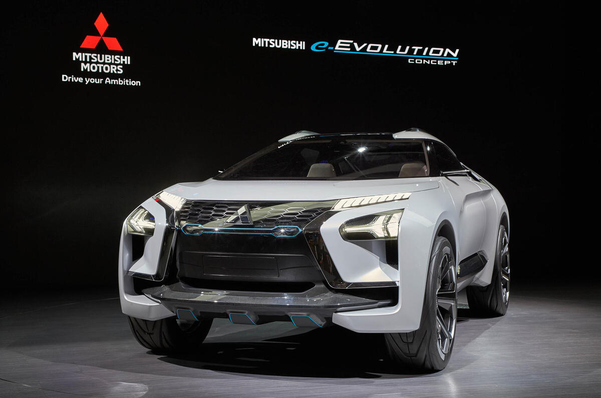 Evo Name Returns On Mitsubishi E Evolution Suv Concept Autocar