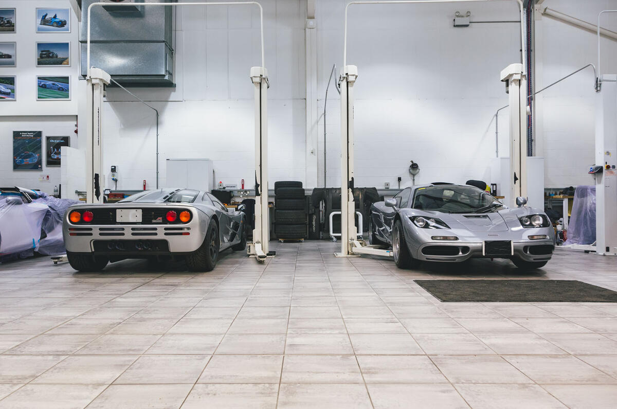 A Quick Check Up Servicing The Mclaren F1 Autocar