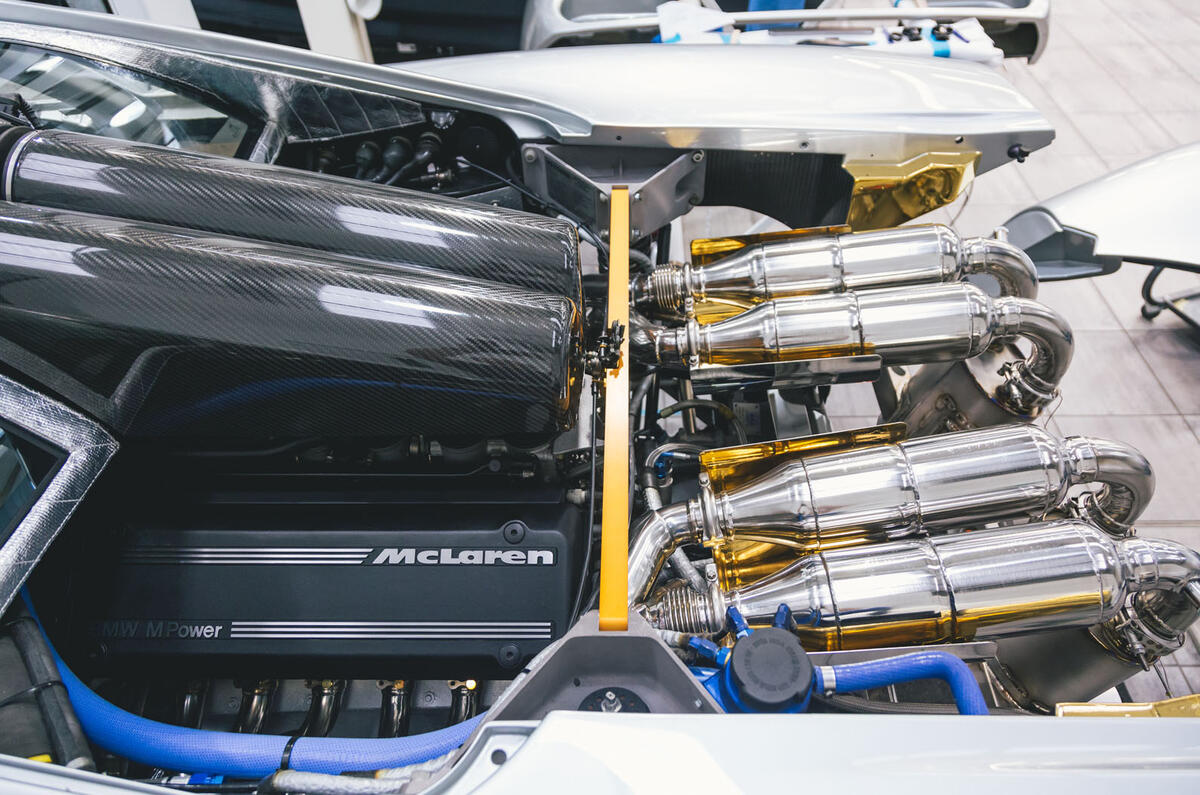 A Quick Check Up Servicing The Mclaren F1 Autocar