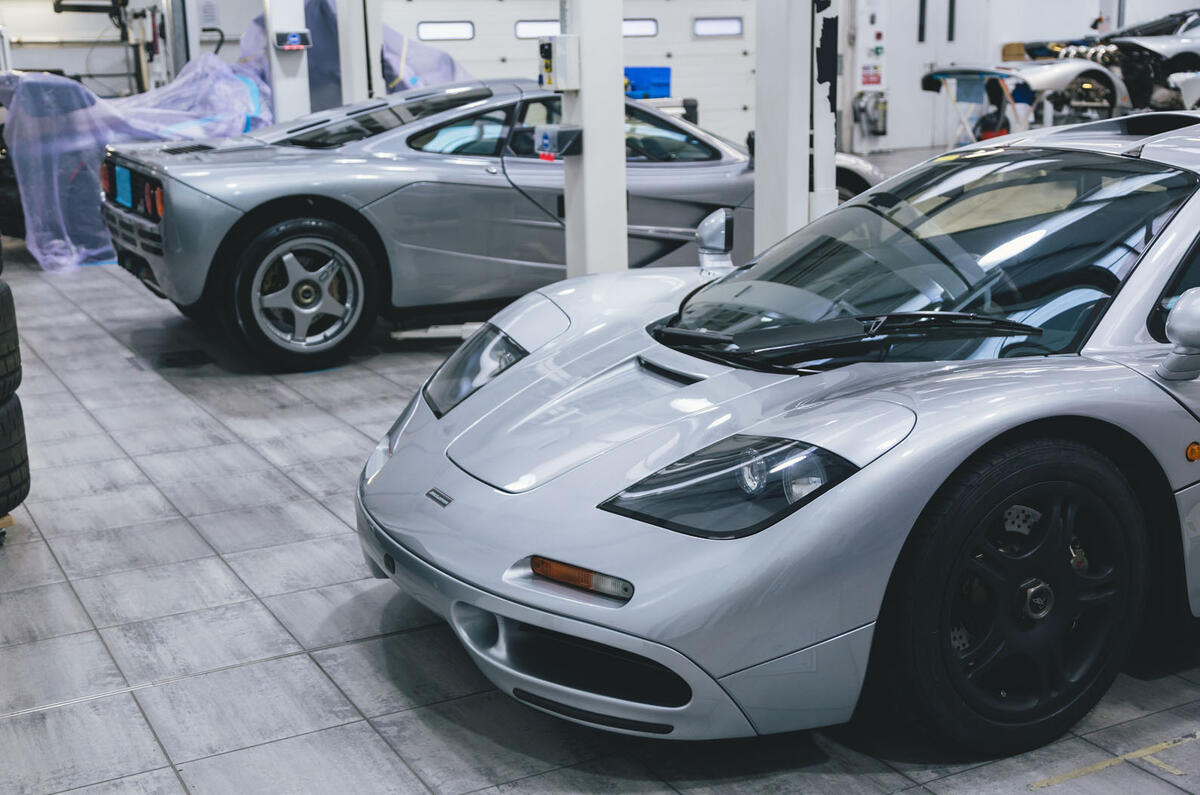 A Quick Check Up Servicing The Mclaren F1 Autocar